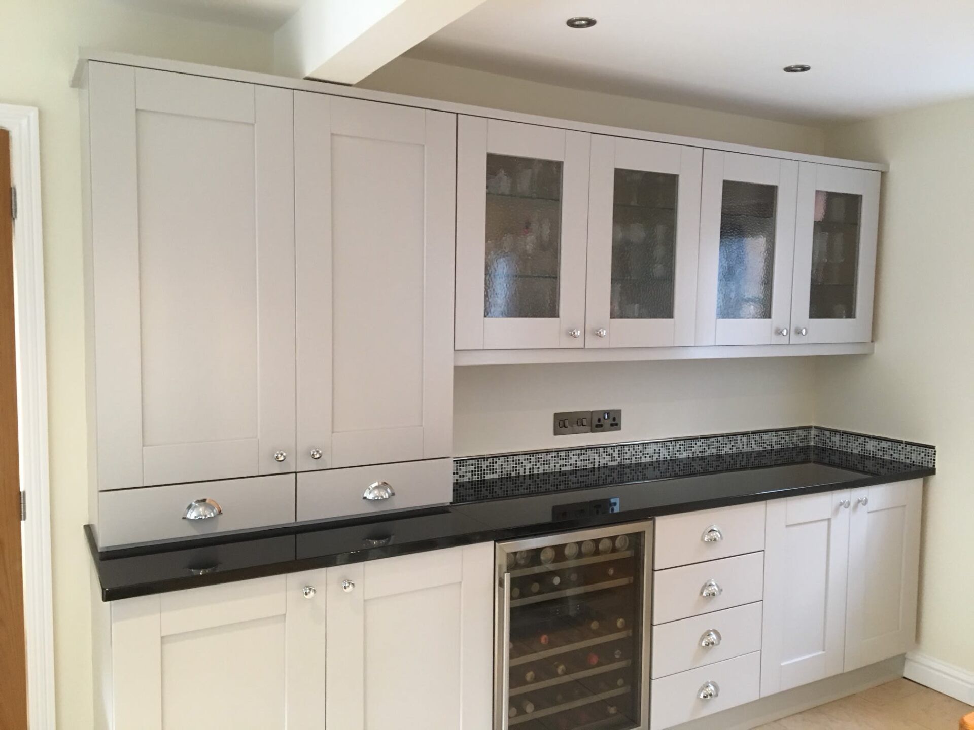 Modern white kitchen