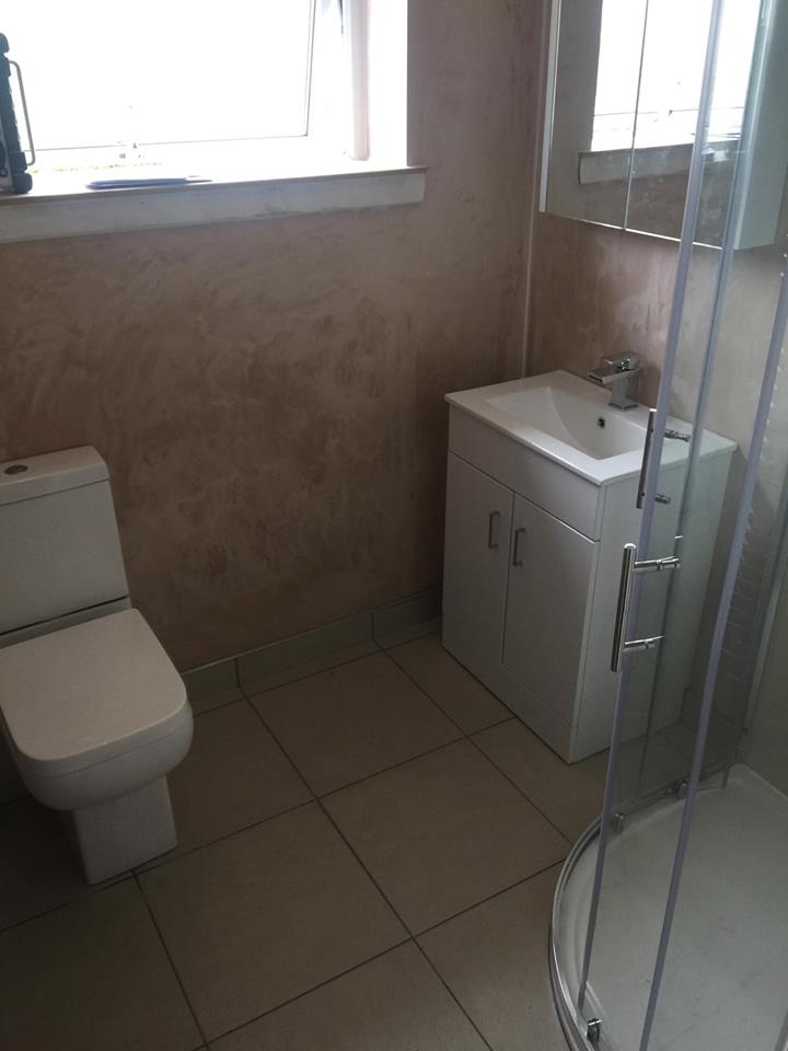 Shower room installers in Edinburgh