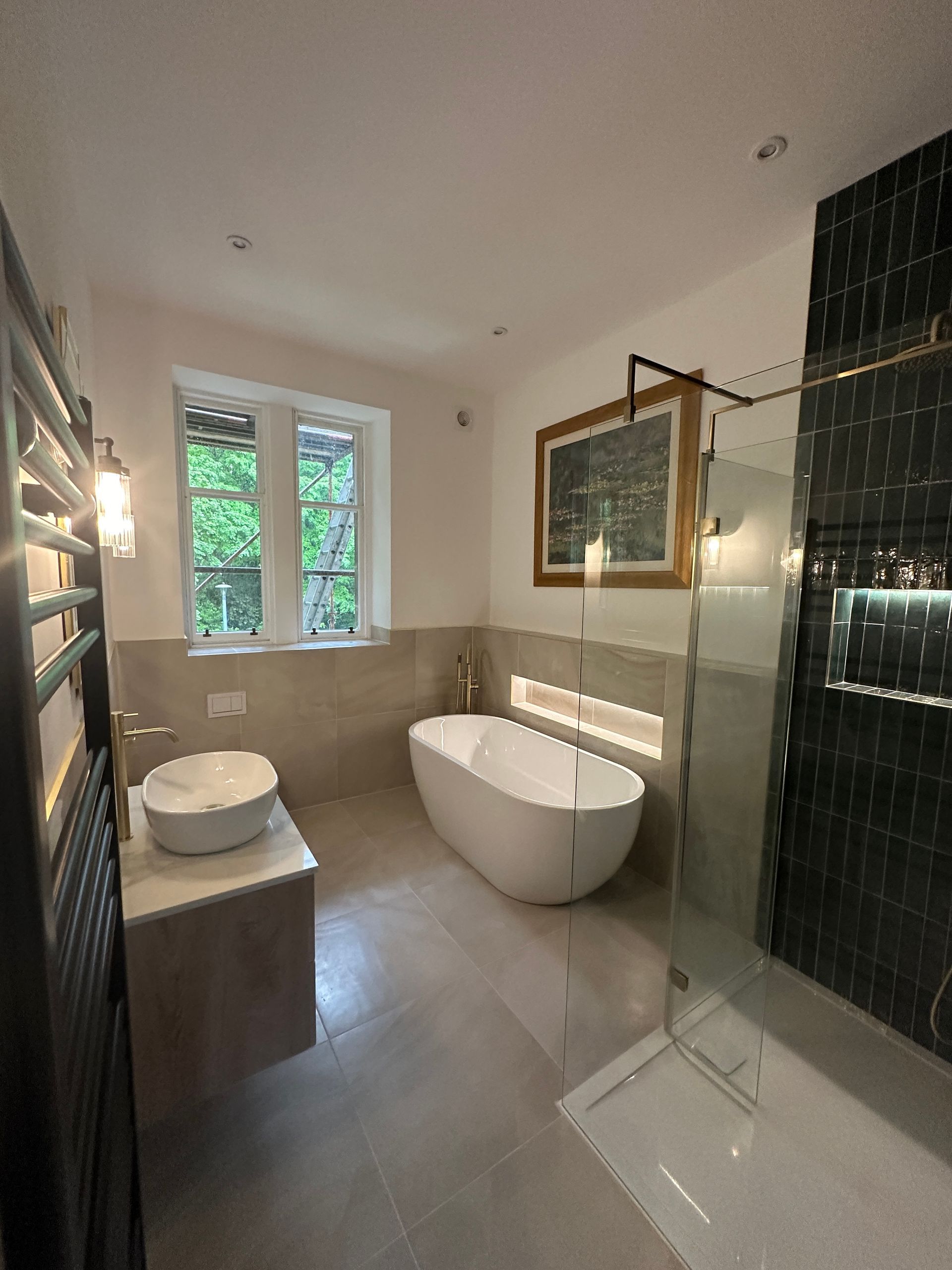 Bathroom installation in Merchiston, Edinburgh