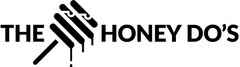 A black and white logo for the honey do 's