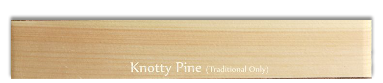 A piece of wood with the words `` knotty pine natural oil '' written on it.