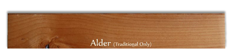 A piece of wood with the word alder written on it