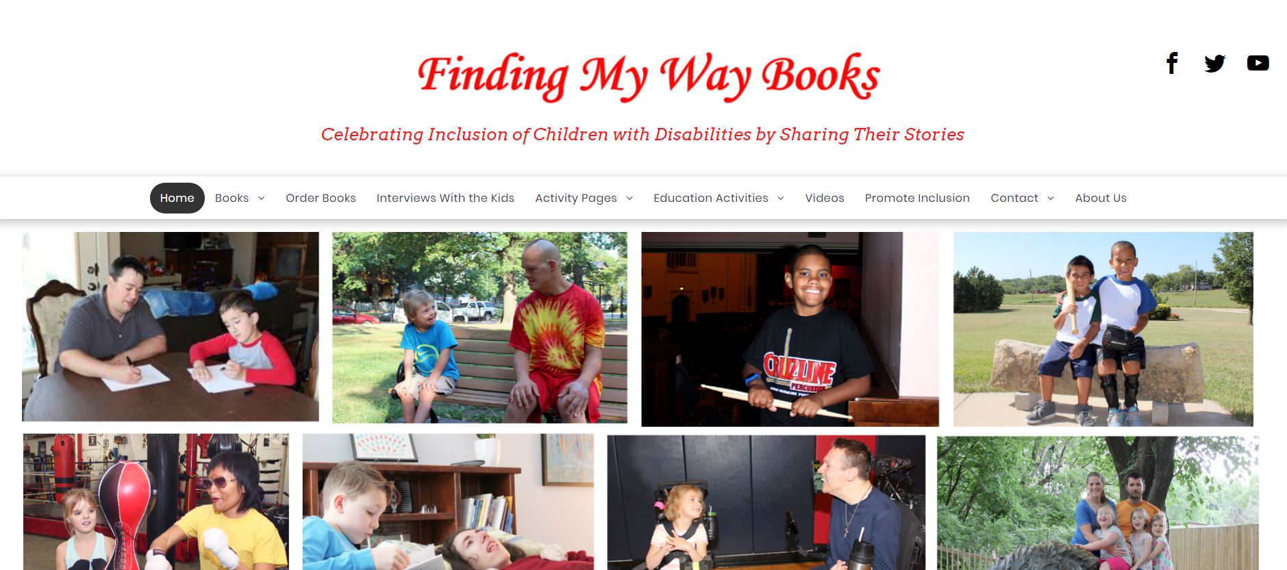 Inclusion Education - Finding My Way Books