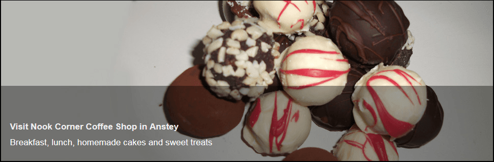 Nook Corner Coffee Shop In Anstey Leicester