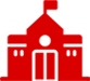 red school icon