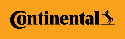 The continental logo is on a yellow background.