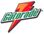 The gatorade logo has a lightning bolt on it.