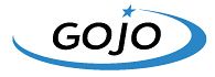 The gojo logo is a blue circle with a star in the middle.