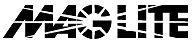 A black and white logo for a company called magma lite