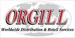 The logo for orgull worldwide distribution and retail services
