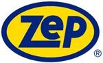 A blue and yellow logo for a company called zep.