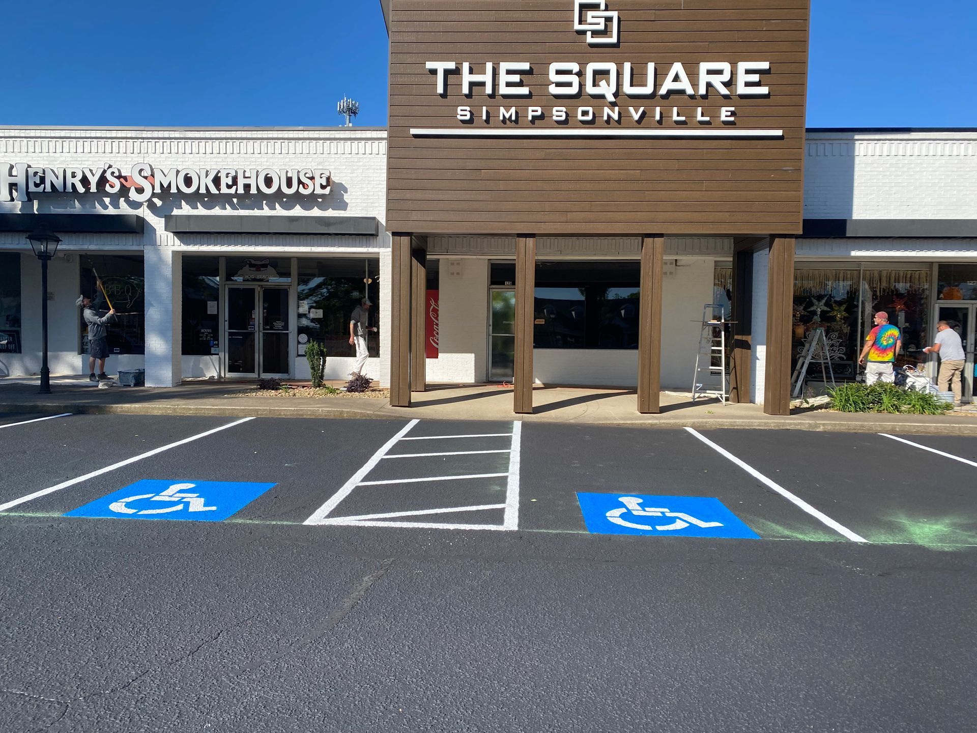 Parking Lot Line Striping