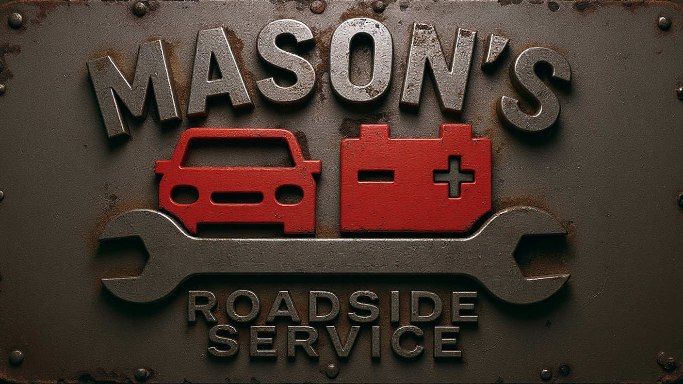  Mason’s Roadside & Battery Service logo – 24/7 roadside assistance in St. Augustine FL