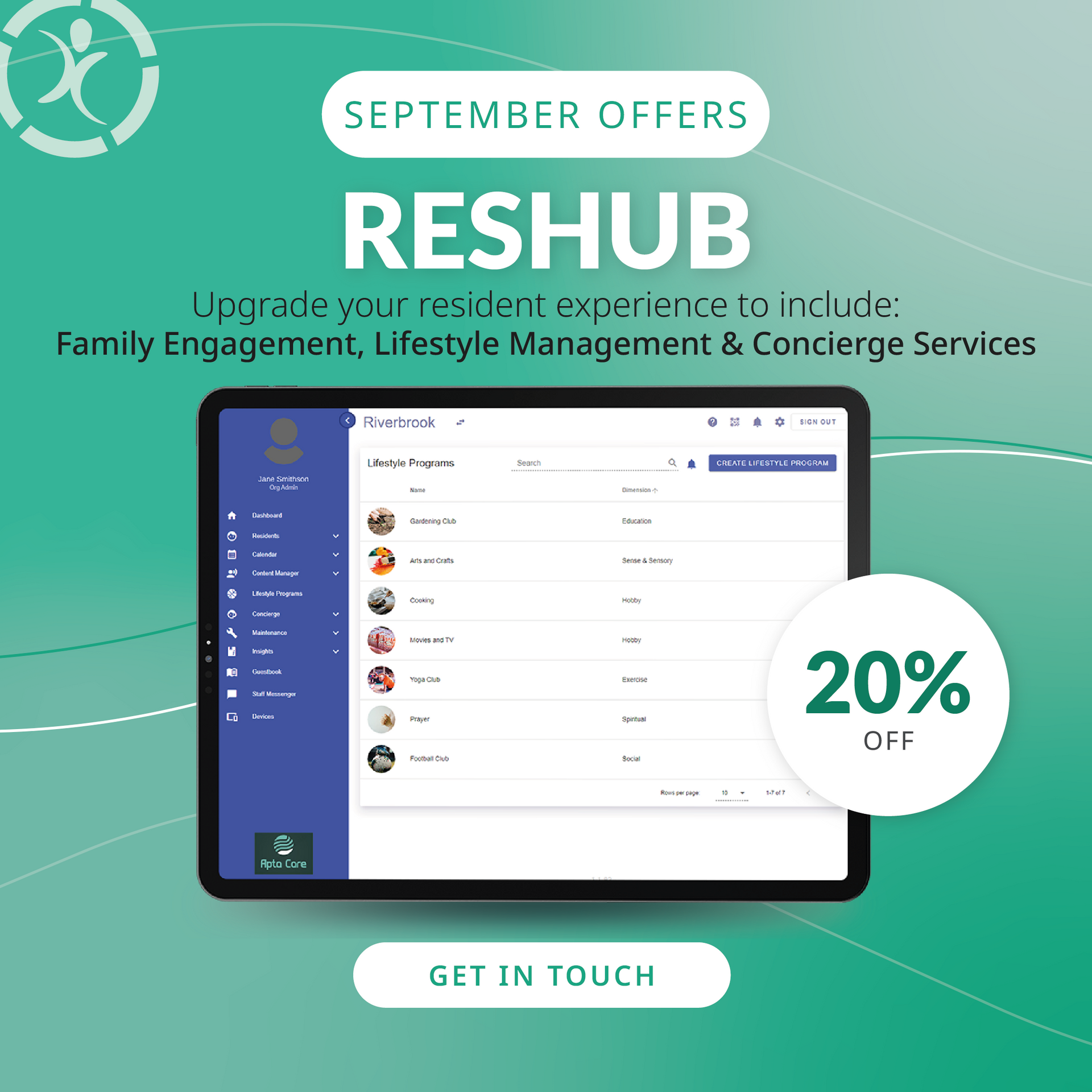 PCS - September offers on a range of Connected Care Products
