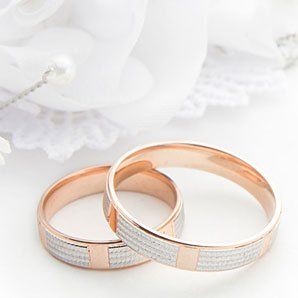 two wedding rings image