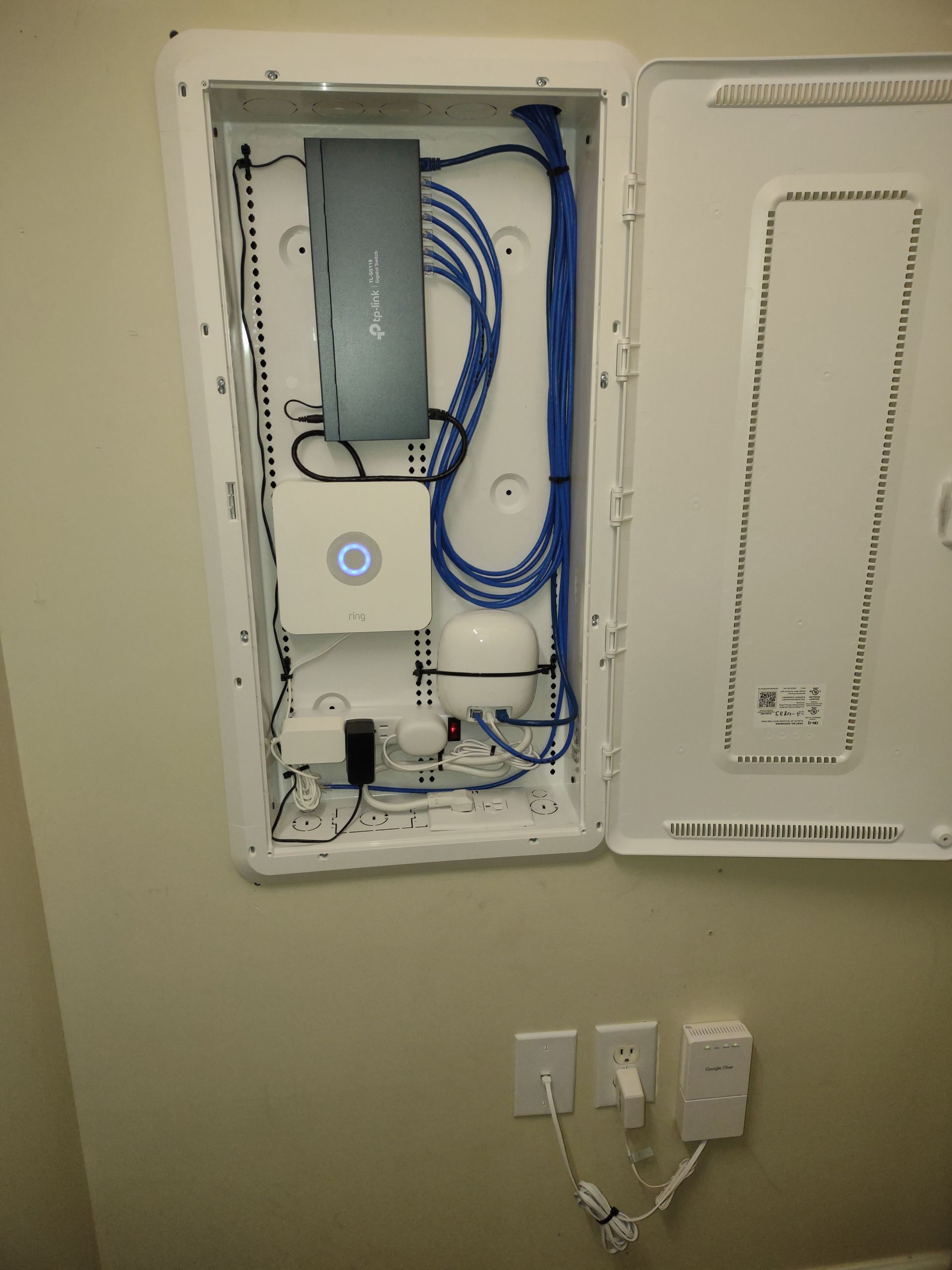 Security hub, WiFi and ethernet