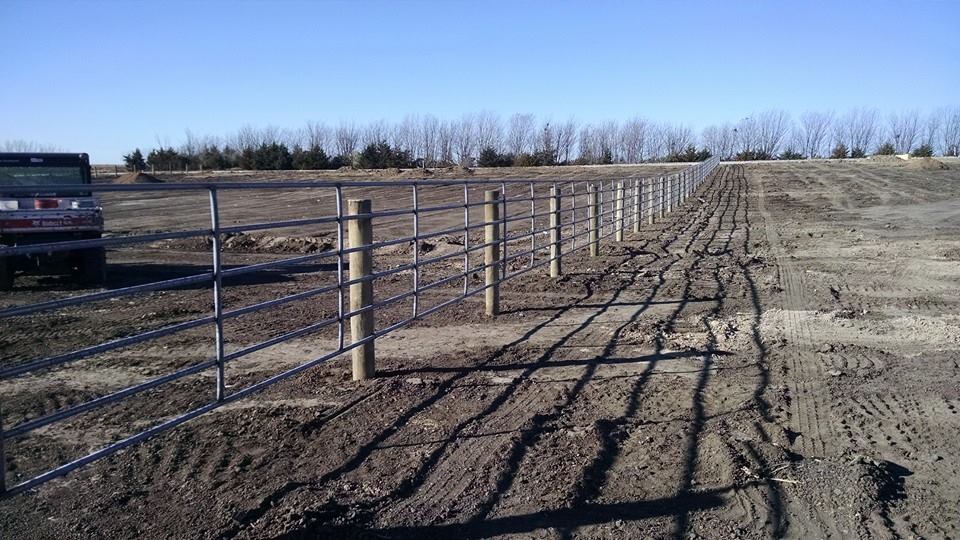 Iron fence — fencing in Volin, SD