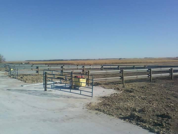 Old wooden fences in the area — fencing in Volin, SD