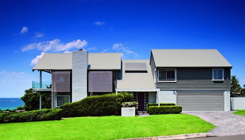 Metal Roof With Gutters — Metal Roofing in Tweed Heads South, NSW
