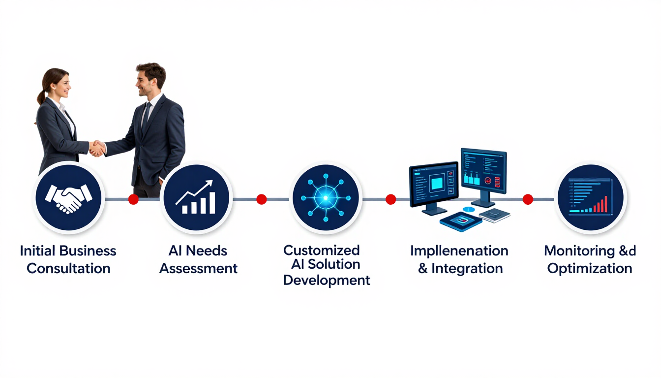paso a paso para un negocio con ai