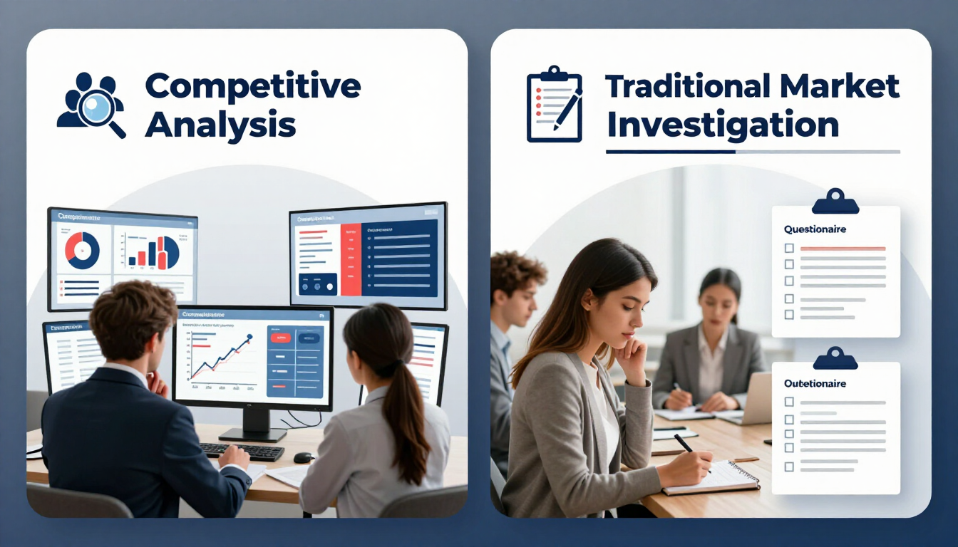 competitive analysis vs traditional