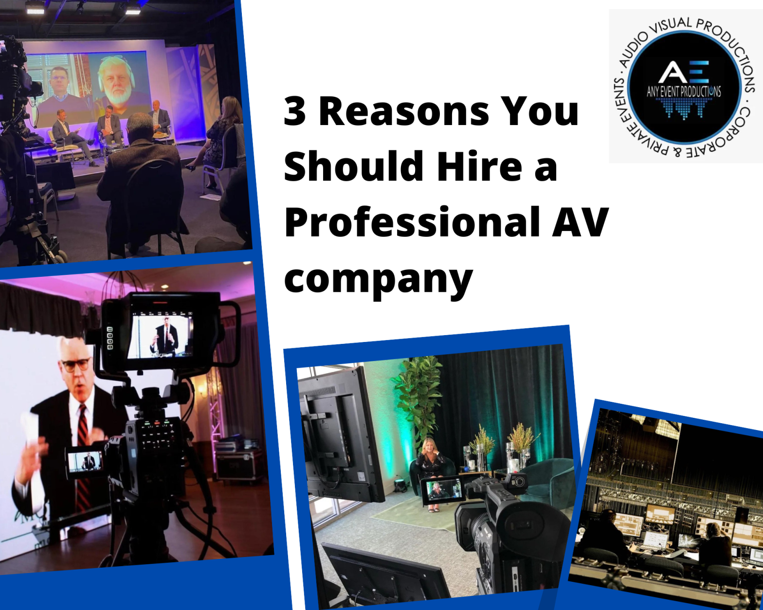 3 Reasons You Should Hire a Professional AV company