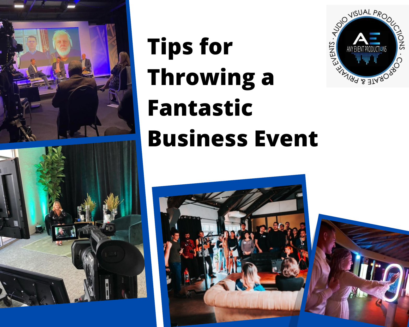 Tips for Throwing a Fantastic Business Event