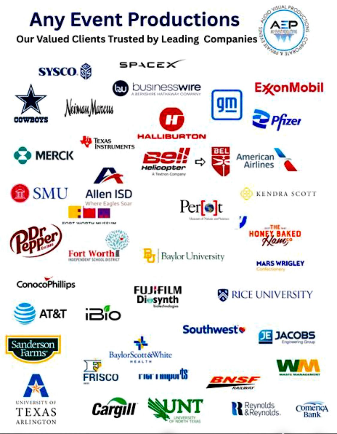 It is a badge that says top meeting venues and vendors.