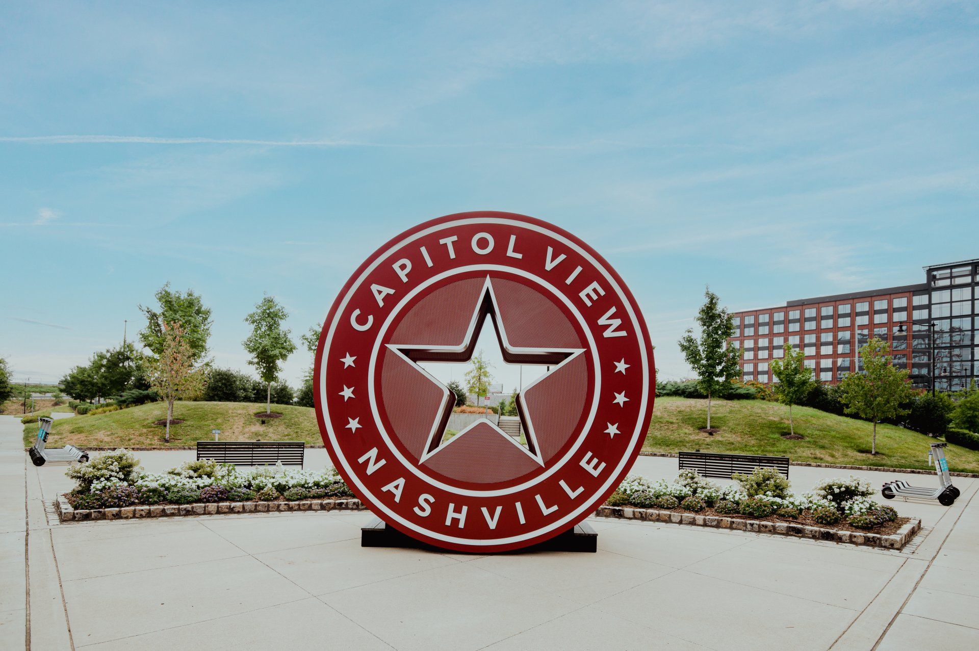 commercial landscape architecture design in Nashville, TN