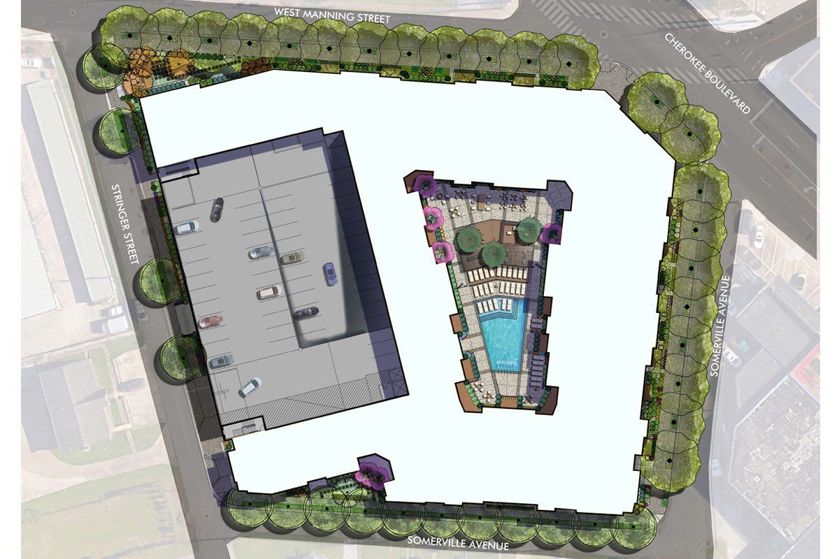 five points master plan rendering