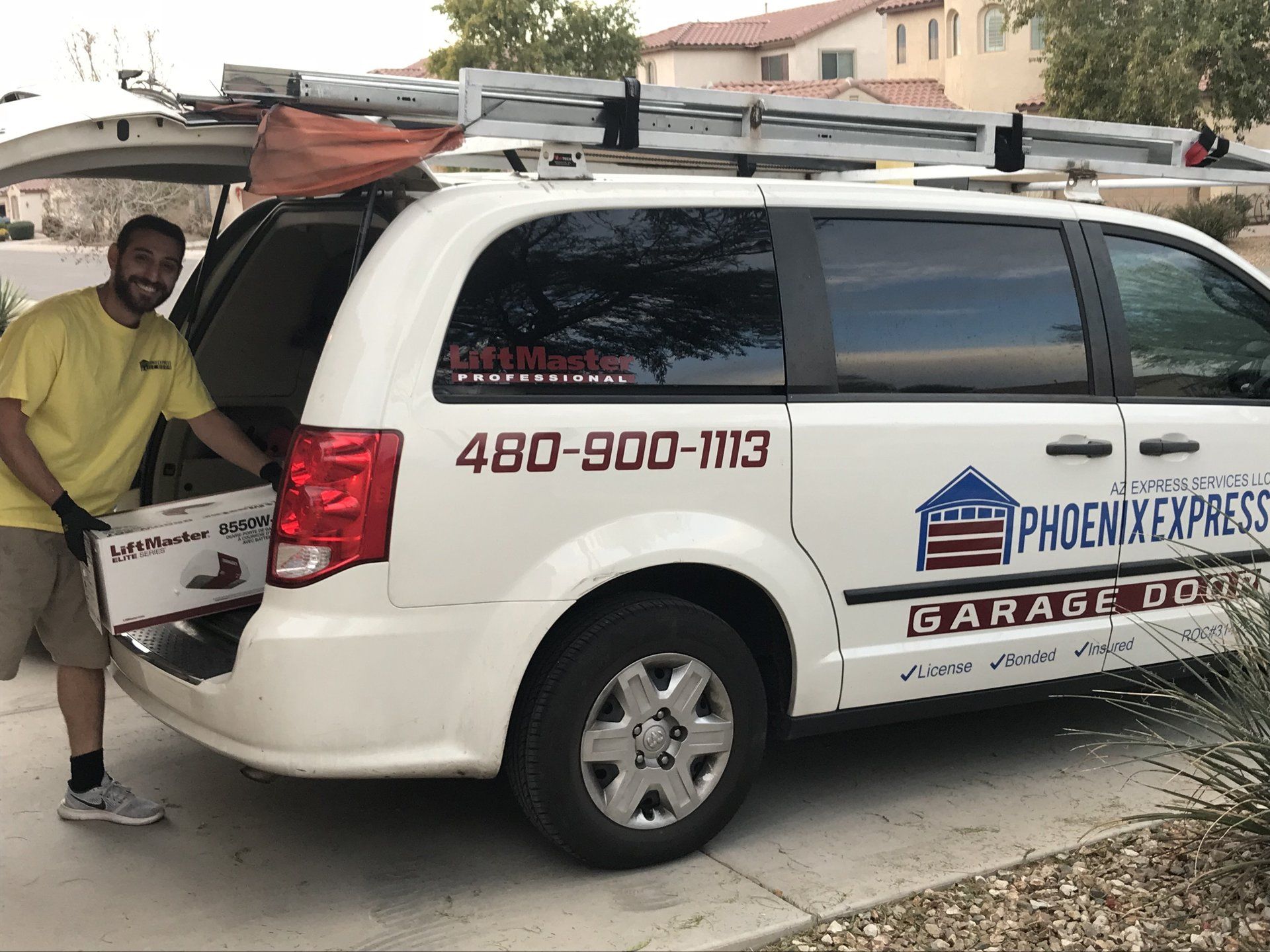 Express garage door repair Gilbert - opener