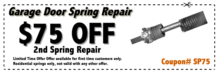 Garage door Spring repair near you