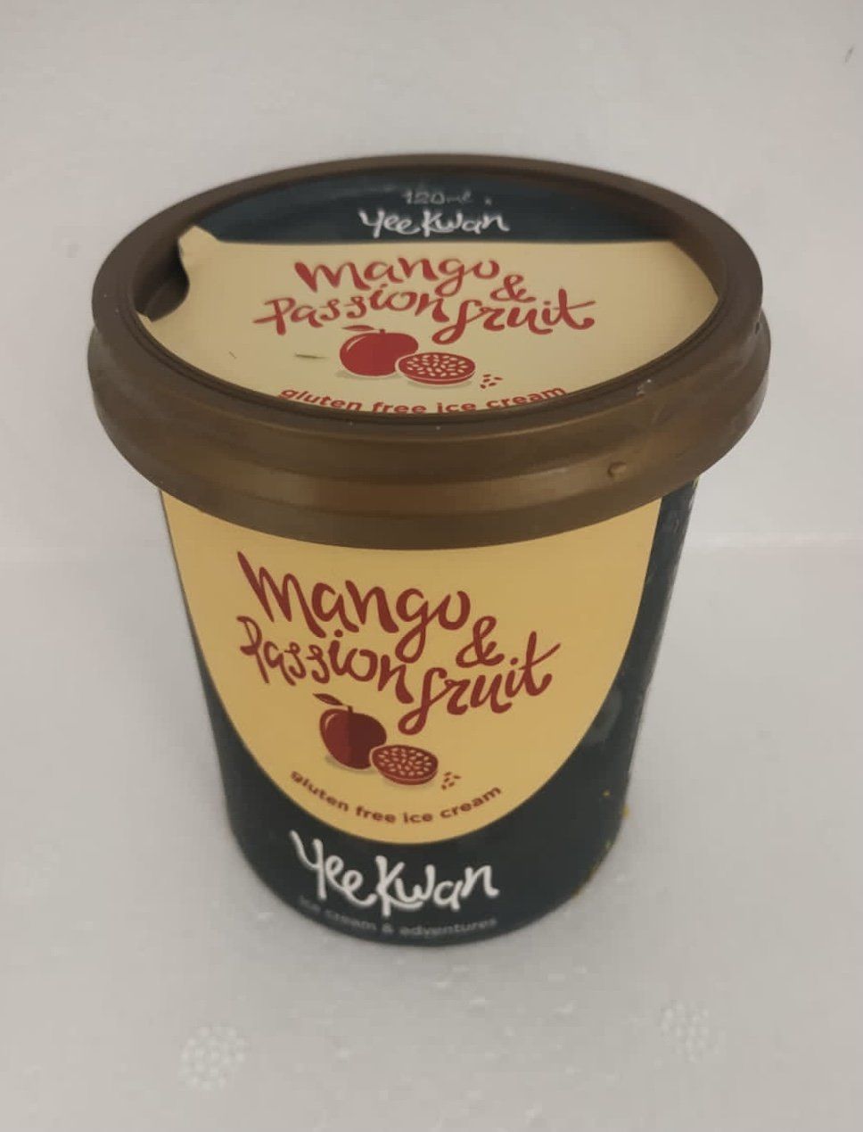 Mango & Passionfruit Gluten Free Ice Cream
