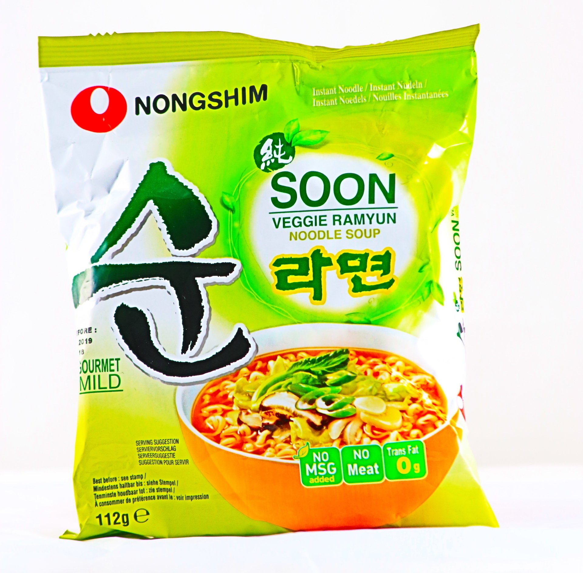 Veggie Ramyun Noodle Soup