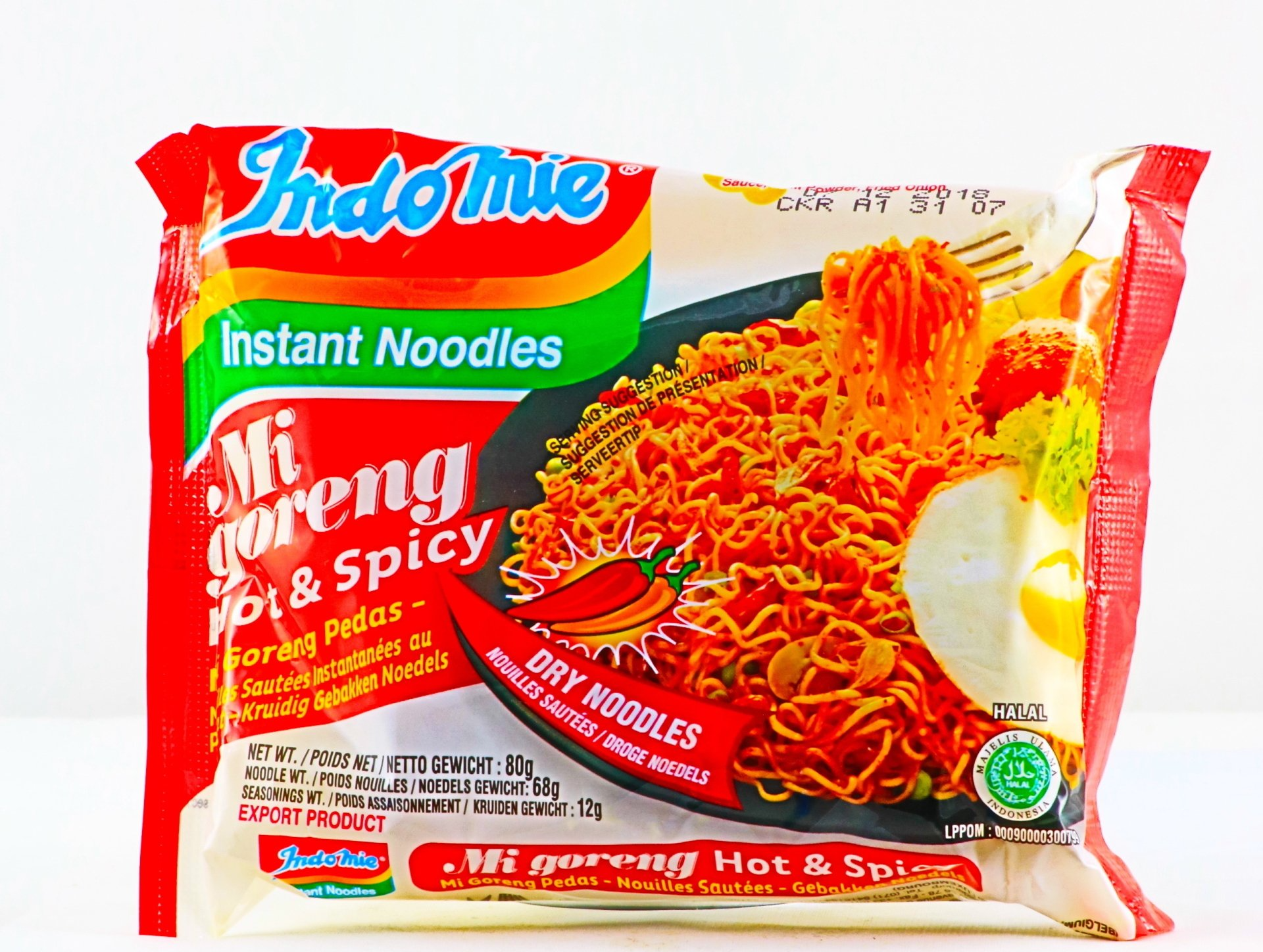 Mi Goreng Hot & Spicy Instant Noodles