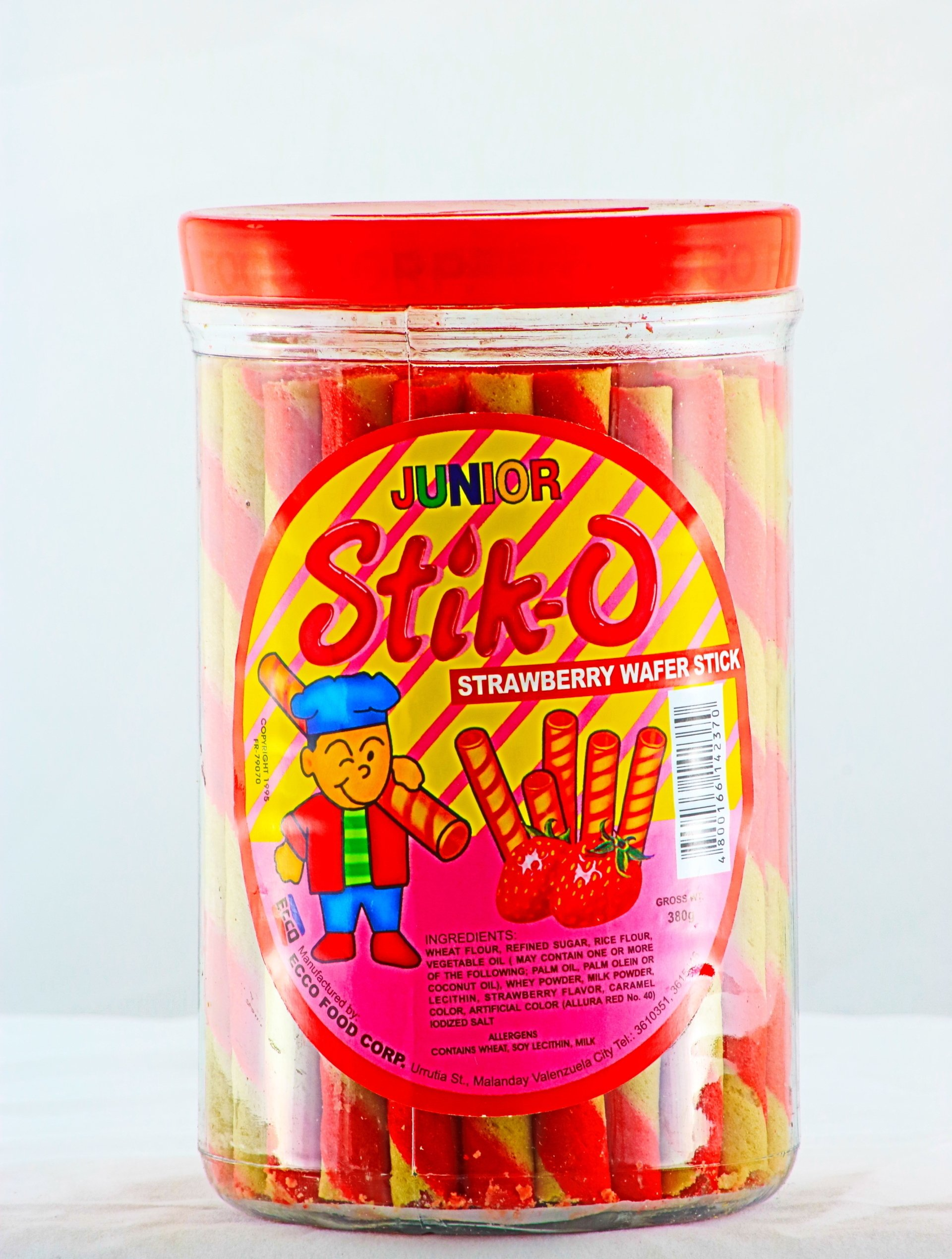 Strawberry Wafer Stick