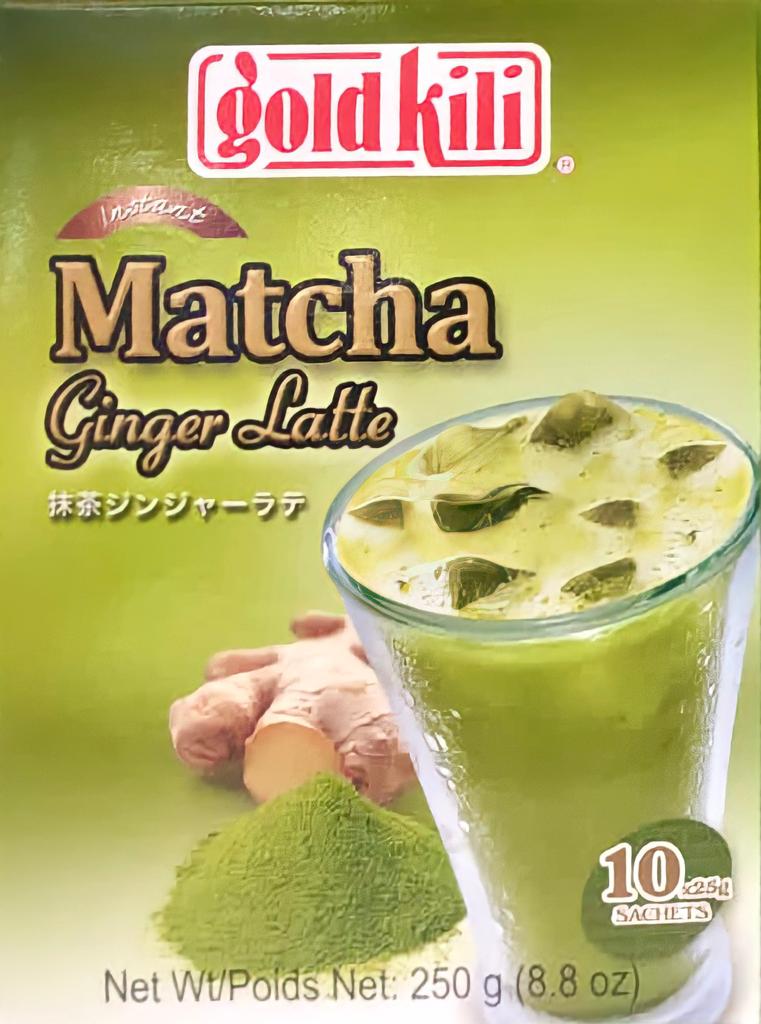 Instant Matcha Ginger Latte