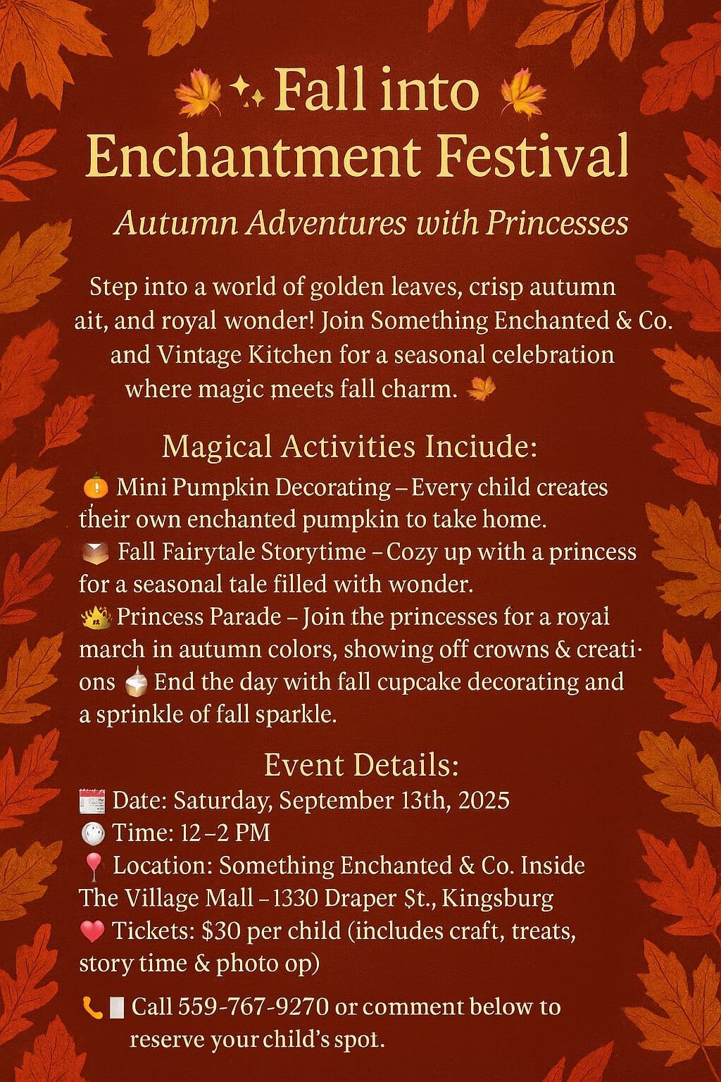 Pizza party with two royal sisters, Elsa and Anna, at Corsaros Pizza. Includes friendship bracelets, story time & princess lesson.