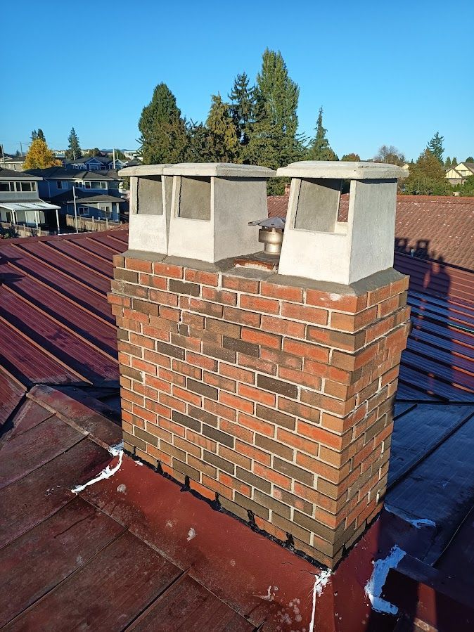 Chimney restoration Burnaby BC, after service
