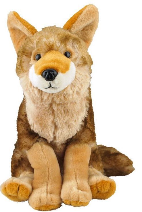 wild republic ck plush coyote stuffed animal plushie