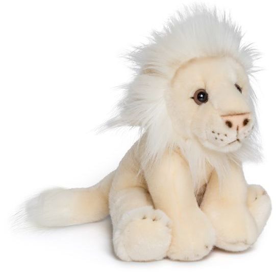 Heirloom plush white lion stuffed animal plushie