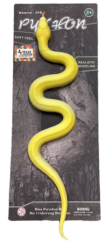 kids toy rubber python replica