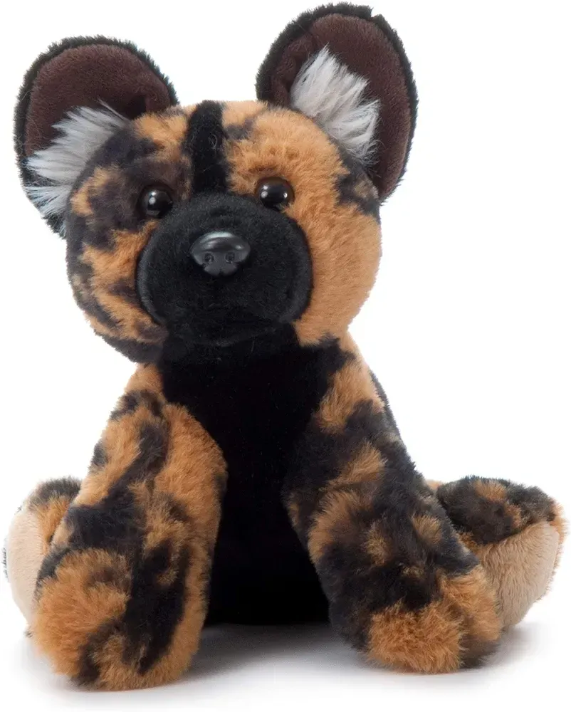 The Petting Zoo Brand plush african wild dog stuffed animal plushie