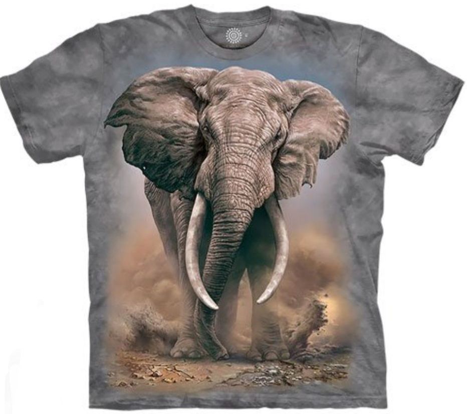 The Mountain brand African elephant classic t-shirt