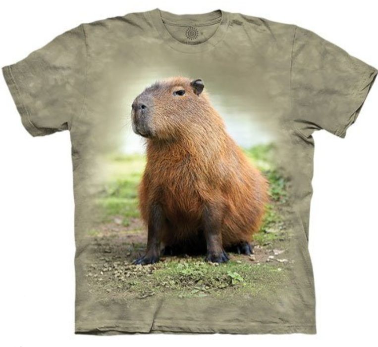 the mountain brand capybara t-shirt