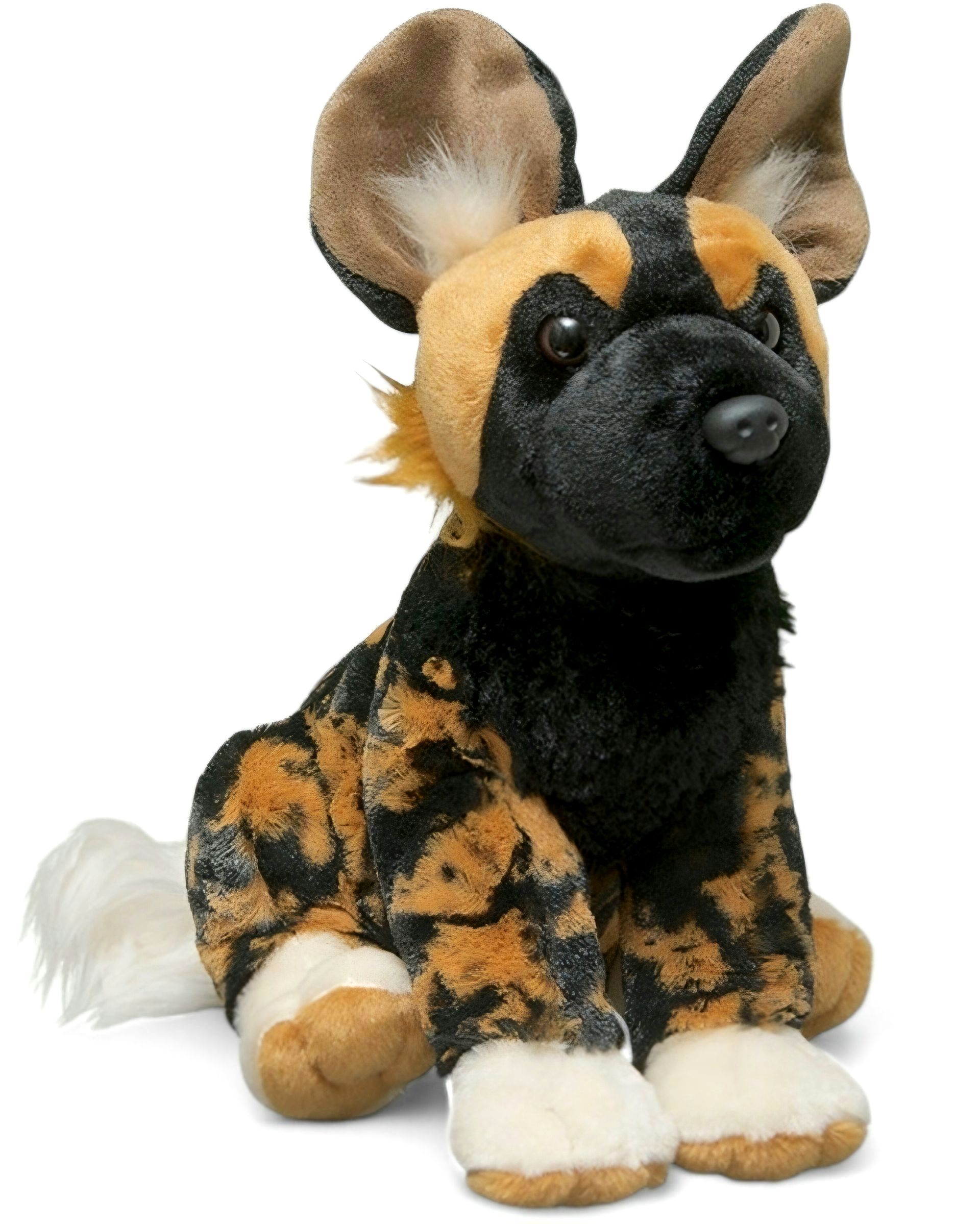 wild republic ck plush african wild dog stuffed animal plush painted dog