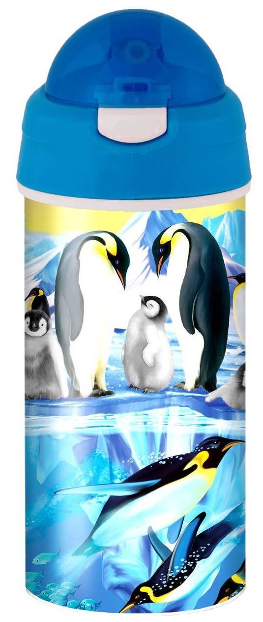 3D BPA-free penguin drink bottle