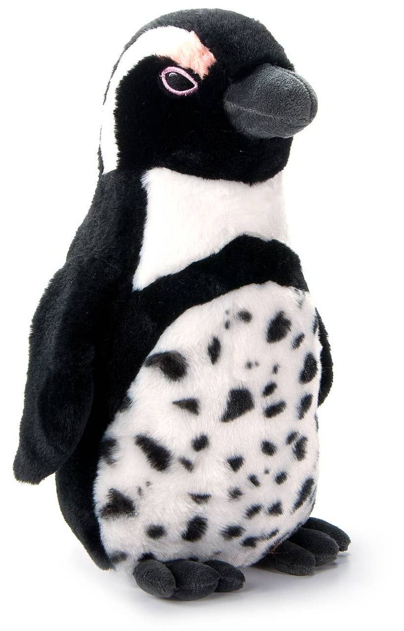 plush penguin, earth keeper plush penguin, plush african black-footed penguin