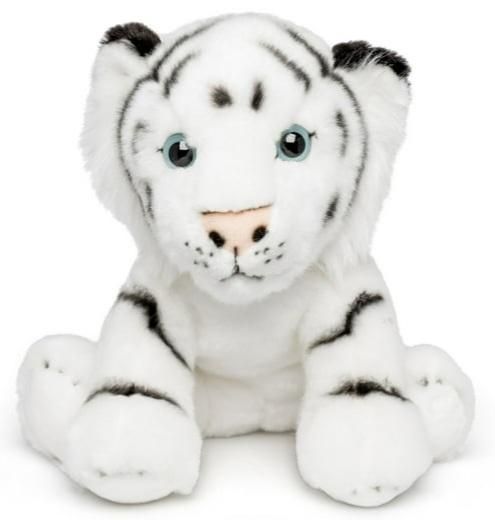 Heirloom Brand plush soft toy white tiger stuffed animal plushie