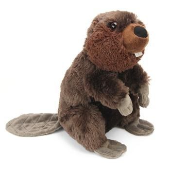 Wild Republic CK plush soft toy beaver stuffed animal plushie